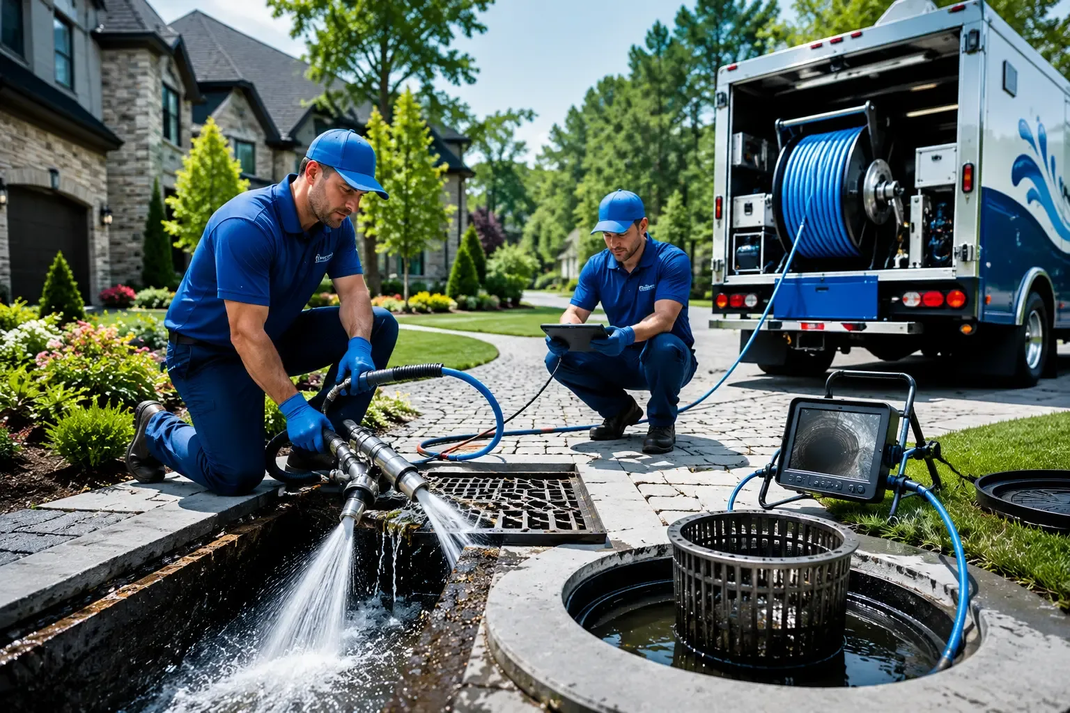 Local outdoor drain cleaning professionals in Carterville, MO